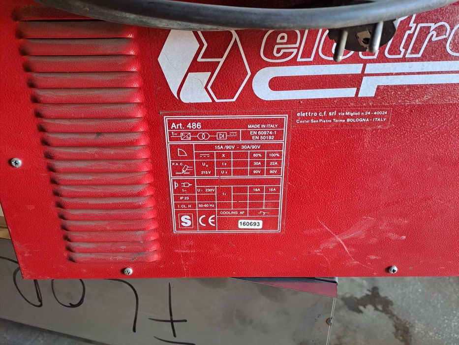 Aparat de debitat cu plasma elettro 45