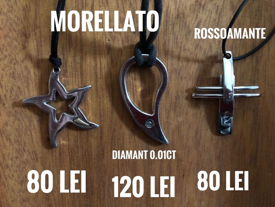 Medalion, pandantiv, amuleta barbatesc Morellato, RossoAmante