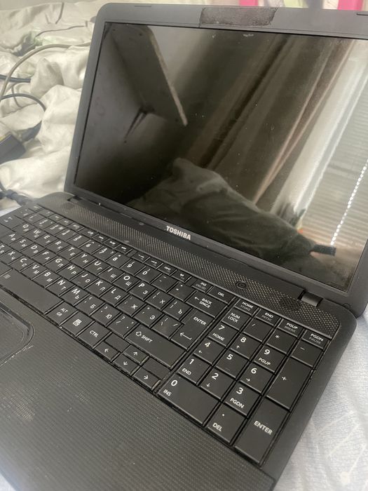 Ноутбук toshiba рабочий