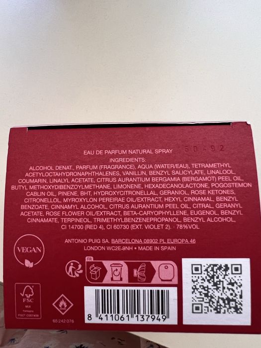 La Bomba Intensa 50ml Eau de Parfum Refillable Edition
