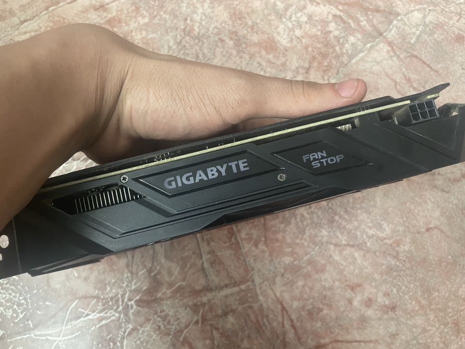 Gigabyte 1050 ti 4gb “FAN STOP”