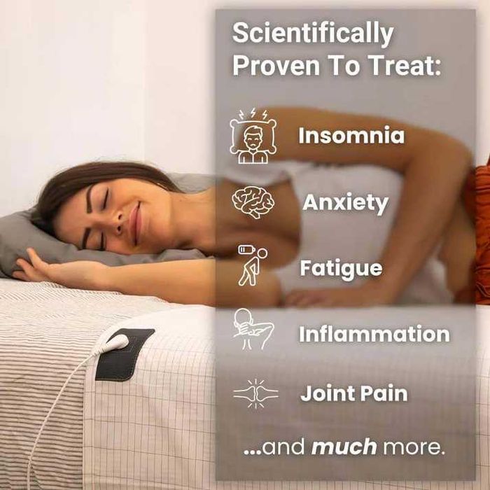 GroundingWell Заземяващ Чаршаф Заземяване  Сребърни Нишки