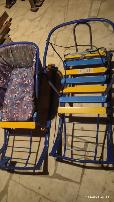 Санки Тимка 5 комфорт с колесами 2 шт