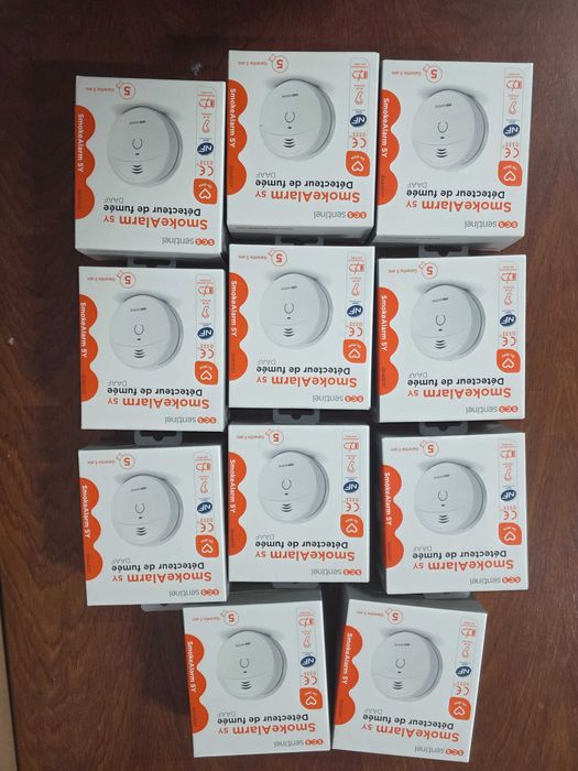 11 x Detector de fum autonom - Alarmă 85 dB minim SCS Sentinel
