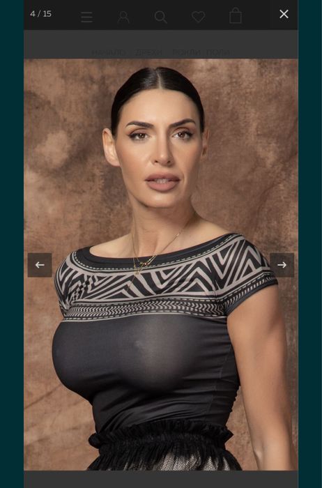 Блуза с къс ръкав 29 desires