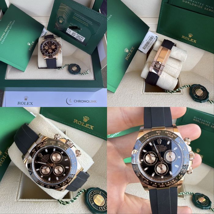 Rolex Oyster Perpetual Cosmograph Daytona 18kt Everose Gold