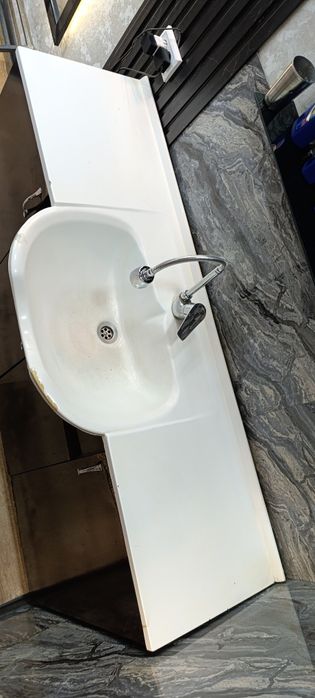 Раковина парикмахерская с шкафом