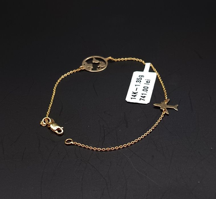 Brățară dama Aur 14K 1,35 gr