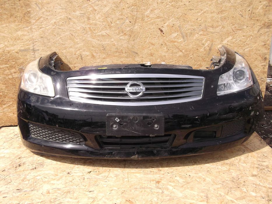 Ноускат (бампер, фара, телевизор, радиатор) Nissan Skyline (06-09)