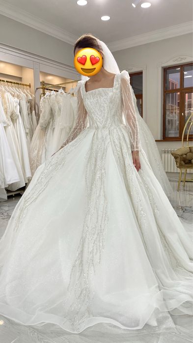 Платье свадебное королевское