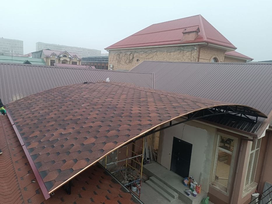 Сварка навес ишлари, лексан