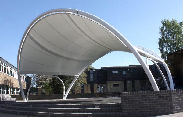 Шатры мембранные натяжные