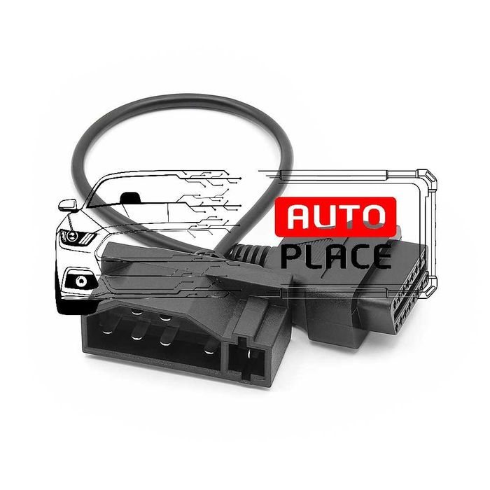 Кабел / Преходник / Адаптер за Ford 7 Пина 7 Pin Форд Delphi Autocom