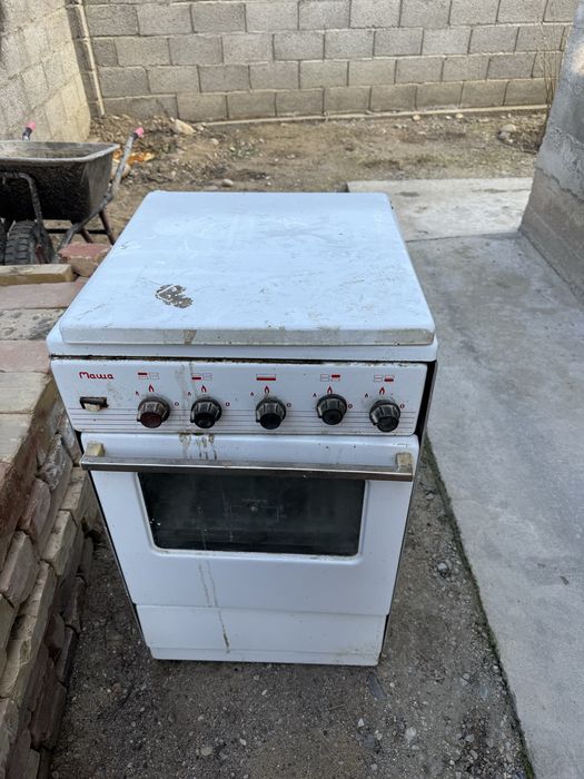 Старый газ плита