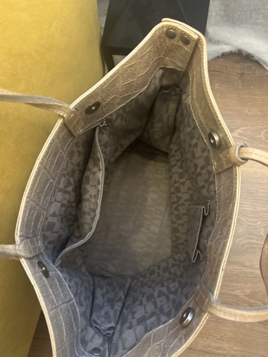 Vand poseta Furla piele crocodil