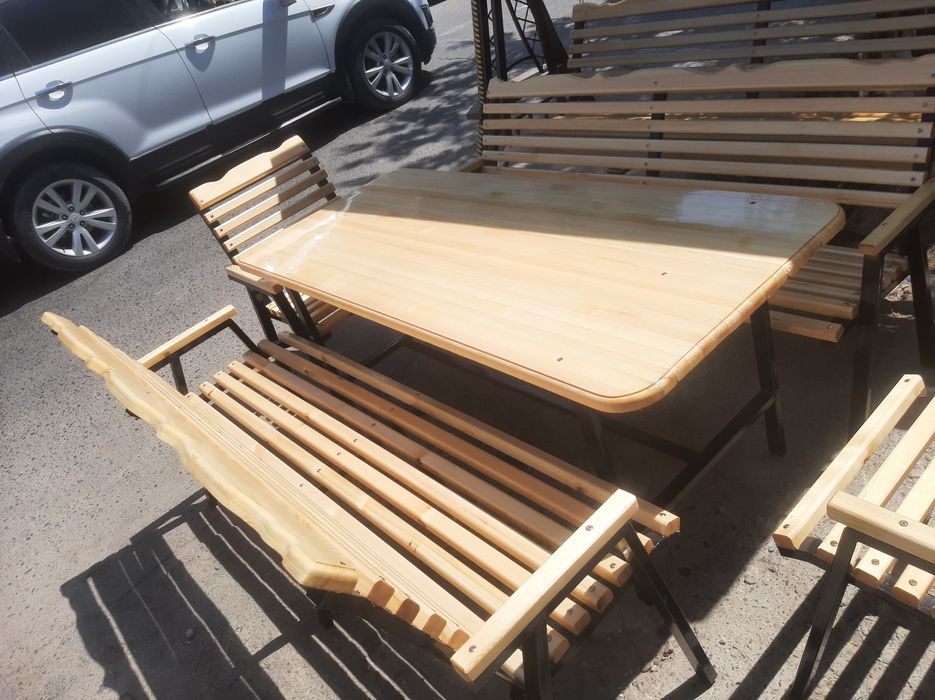 Дачный стол и стул