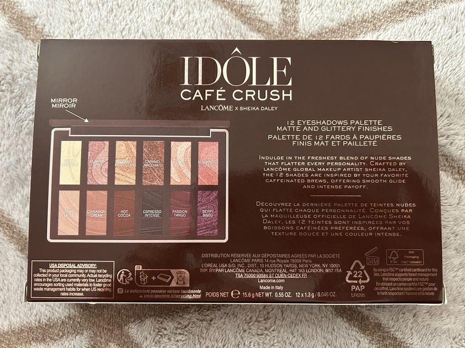 Lancome / Estee lauder палитри сенки за очи и червила