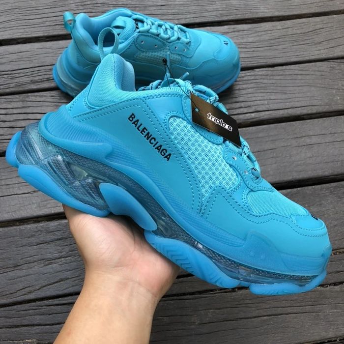 Balenciaga Triple S - Blue/Light Blue/Navy