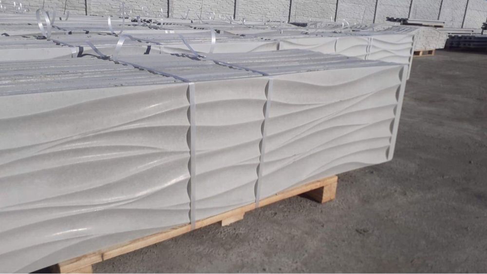 Gard placi beton stalpi