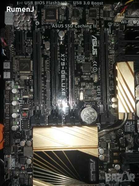 Продавам компютър ASUS X79 Deluxe, 4ядрен i7-3820,16GB RAM, Sapphire Nitro+ RX480, SSD 250GB+1TB HDD