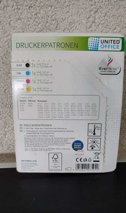 cartus united office 903 364 XL 550 551 XL imprimanta hp scoala