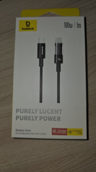 Провод Type C,качественный.100 Ватт W