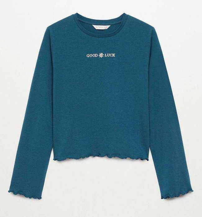 НОВА блузка MANGO 13-14г памук