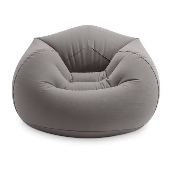 Надуваем фотьойл Intex Beanless Bag Chair