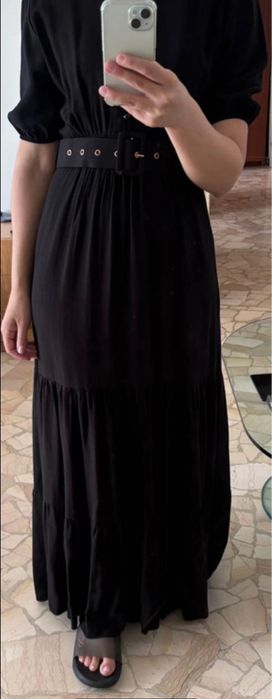 Rochie lungă neagră