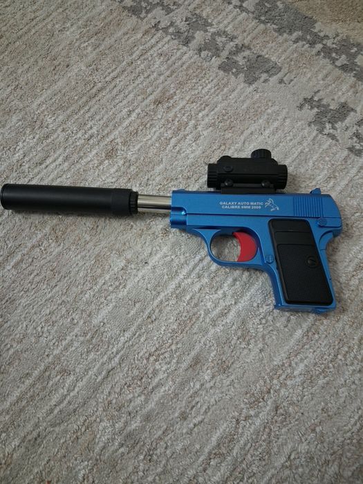 Пистолет с готовыми пулками