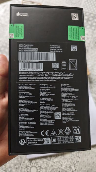 Oppo find x9 ultra Black global version-ЗАПЕЧАТАН