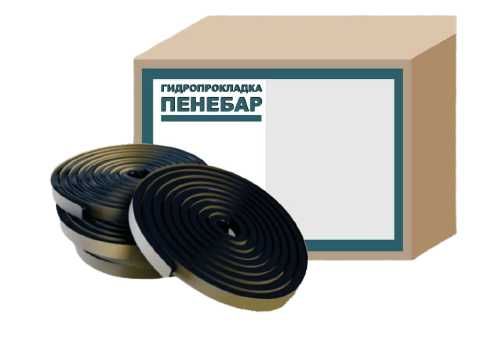 Пенебар Гидропрокладка, Бентонитовый шнур ( набухающая гидрошпонка )