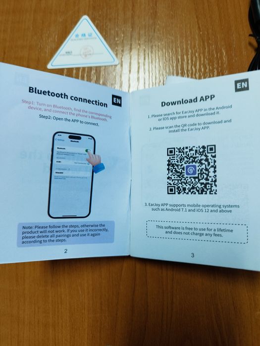 Безжична Bluetooth слушалка Miniso MS189