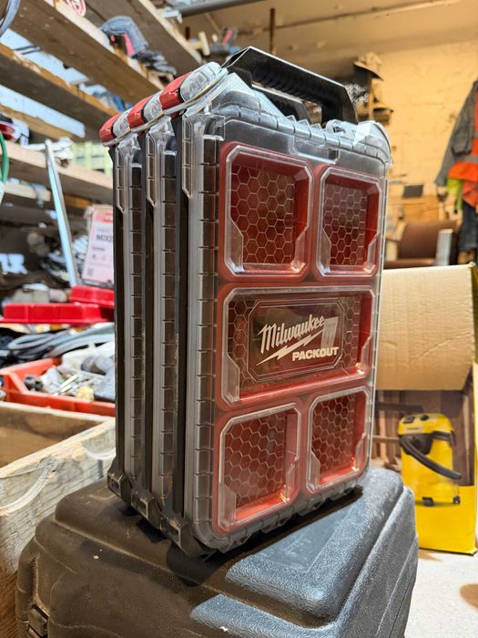 Система пакаут Packout Milwaukee, сак, раница, куфар с колела