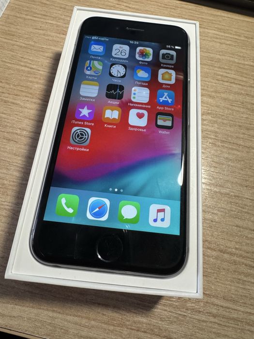Iphone 6 . 32гб памяти. Состояние АКБ - 82%