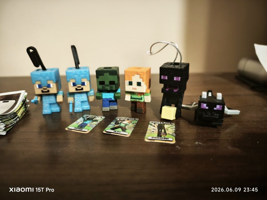 Minecraft kinder joy фигурки обмен и продажа