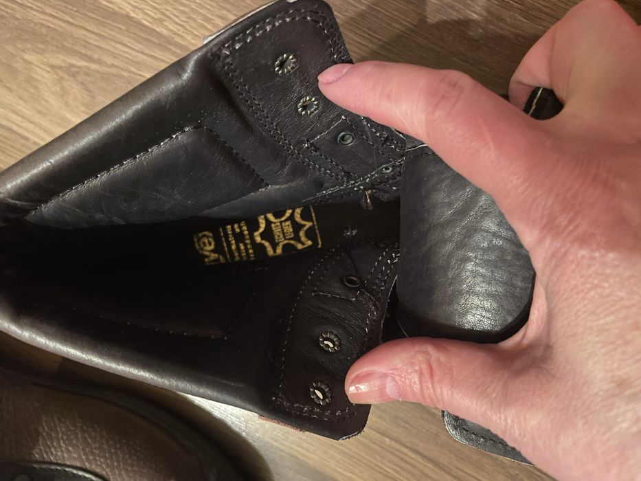 Bocanci de lucru Uvex piele naturala