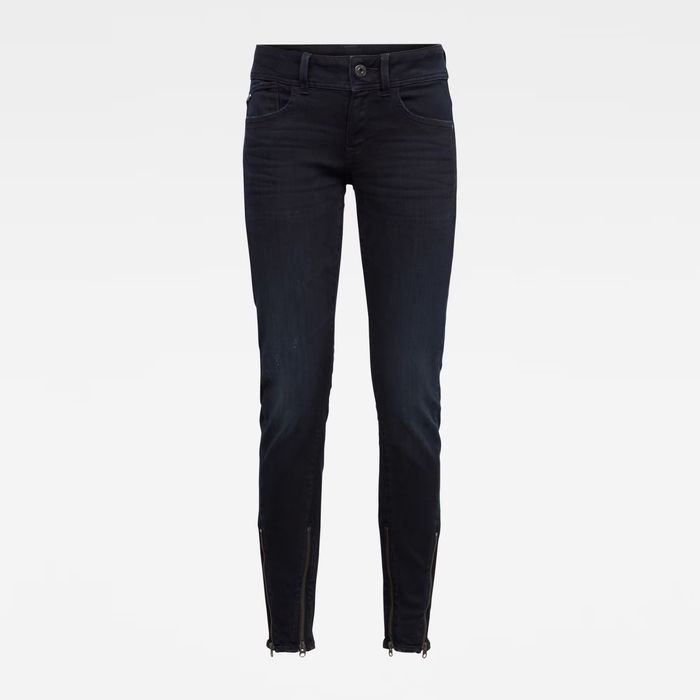 G-Star RAW Lynn 2-Zip Mid Skinny Ankle Jeans ОРИГИНАЛНИ дамски дънки - 26