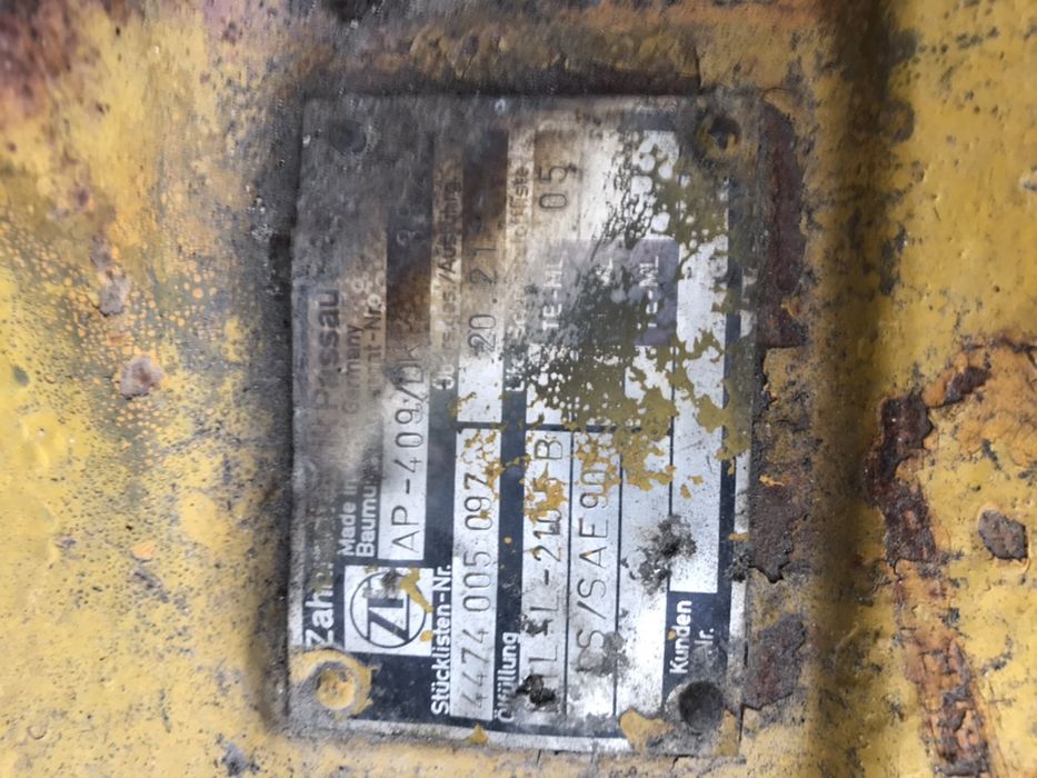 Мосты погрузчика