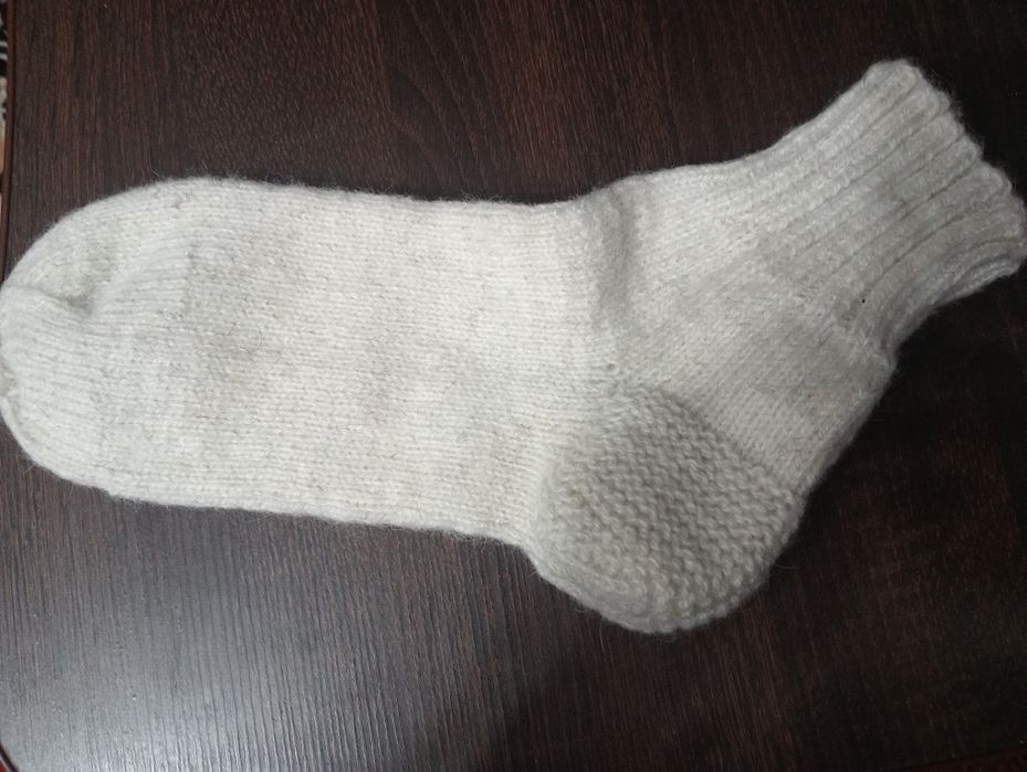 Носки шерсть ручная вязка