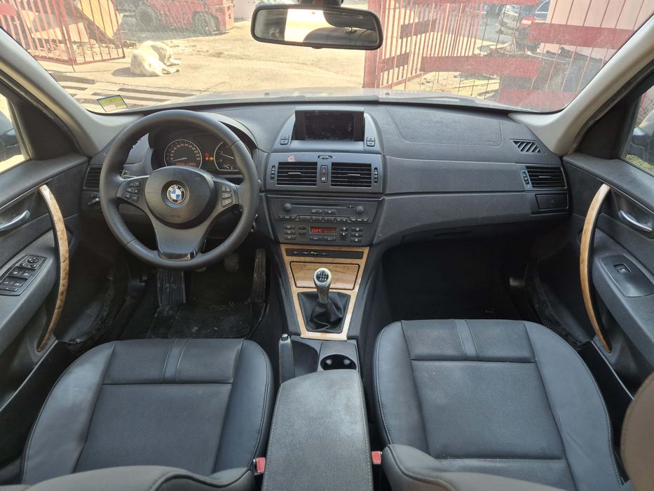 BMW X3 E83 2.0D 150кс панорама навигация ксенон ръчка НА ЧАСТИ!