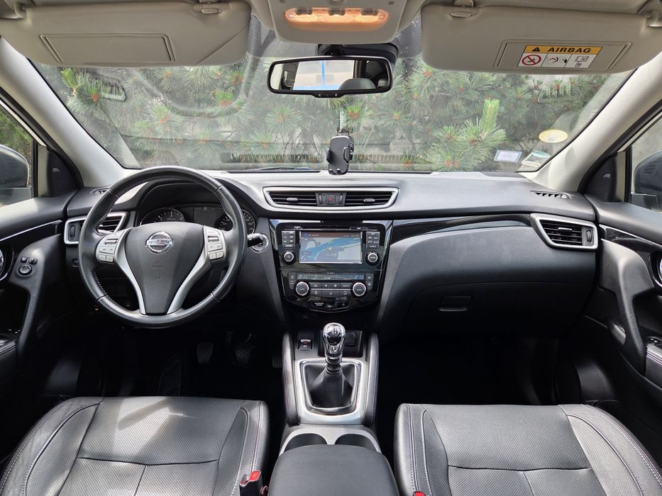 Nissan Qashqai 1.5dci Tekna Alb perlat,Extra Full!