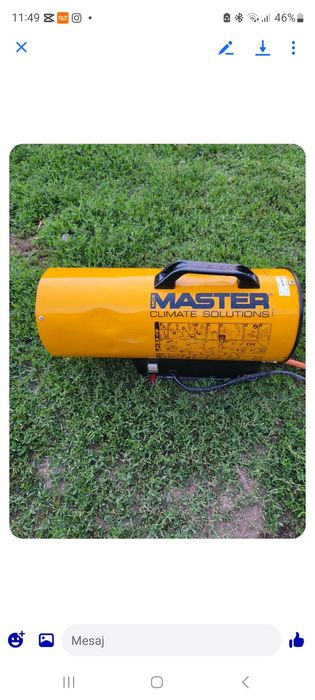 Vand tun căldura industrial Master