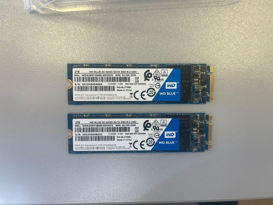 Жесткий диск WD BLUE 2TB