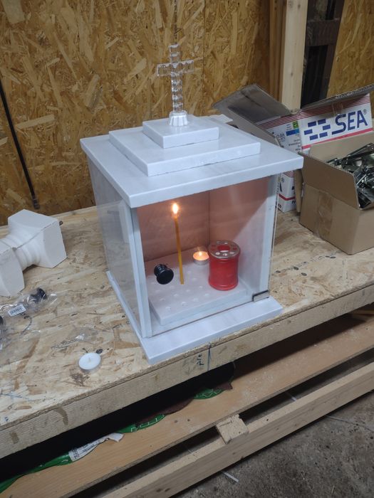 Felinar lumînari din marmură