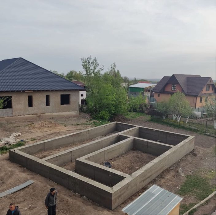 Заливка фундамента!