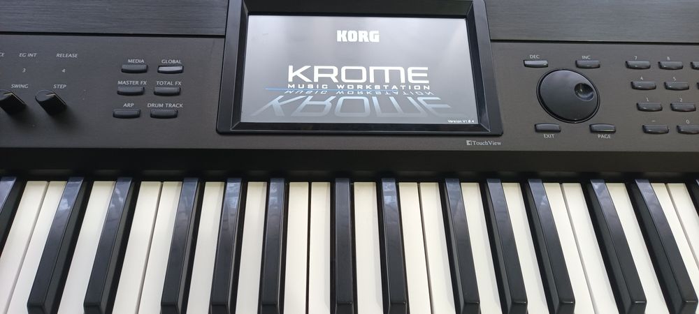 Korg krome idyal xolatda