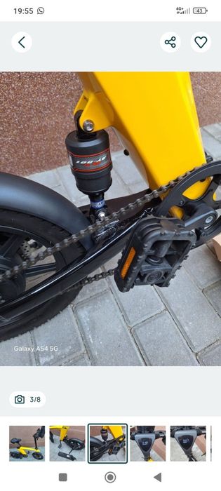 Vând bicicletă electrică isen