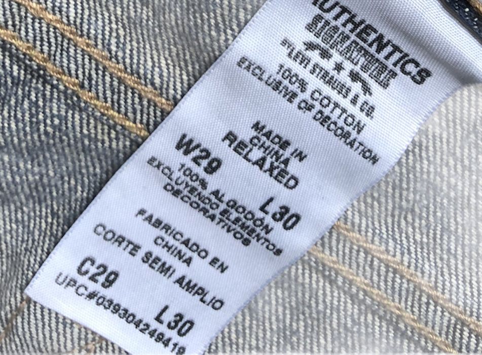 Blugi LEVIS Authenitcs Signature Barbati | 29 x 30 W29 (Talie 76 cm)