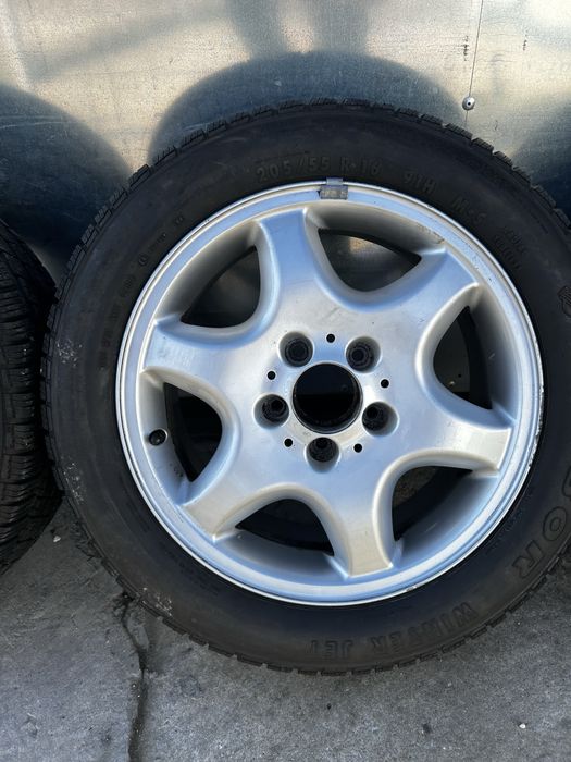 Оригинални джанти с гуми Mercedes 5x112 16цола